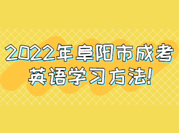 2022年阜陽市成考英語學(xué)習(xí)方法